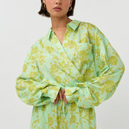 Lilou Blouse | Multi green