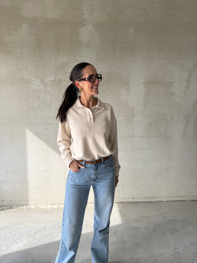 Avi Sweater | Beige