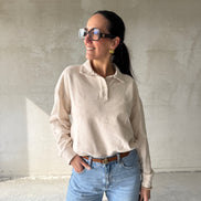 Avi Sweater | Beige