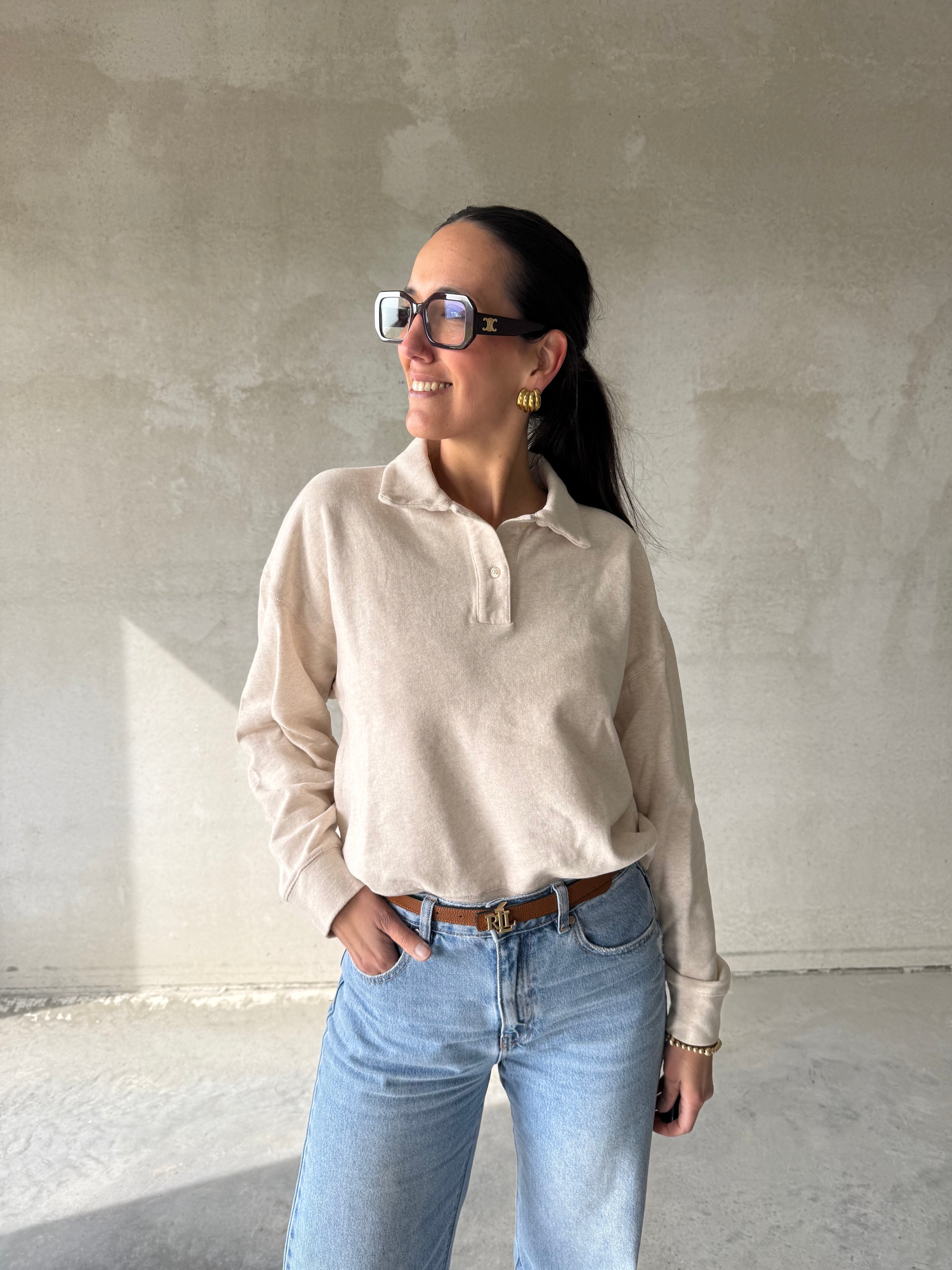 Avi Sweater | Beige
