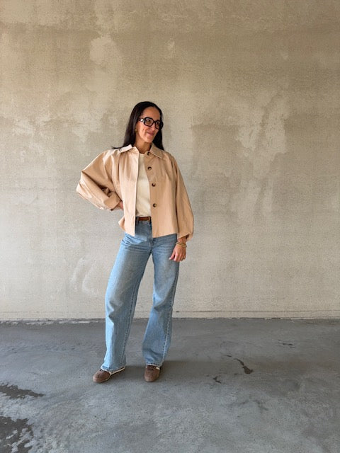Fleur jacket | Light beige