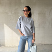 Oversized Tee | Light blue