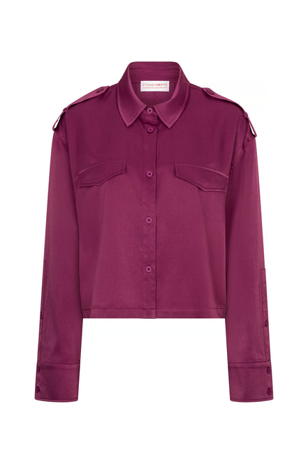 Zea Blouse | Purple