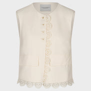 Luma Gilet | Beige
