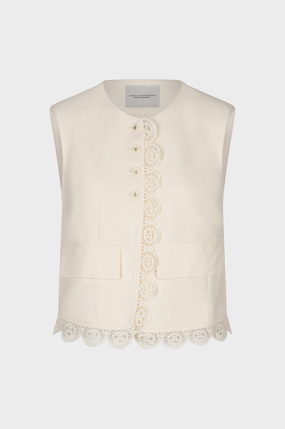 Luma Gilet | Beige