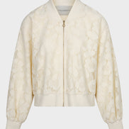 Meadow bomber | Lace beige