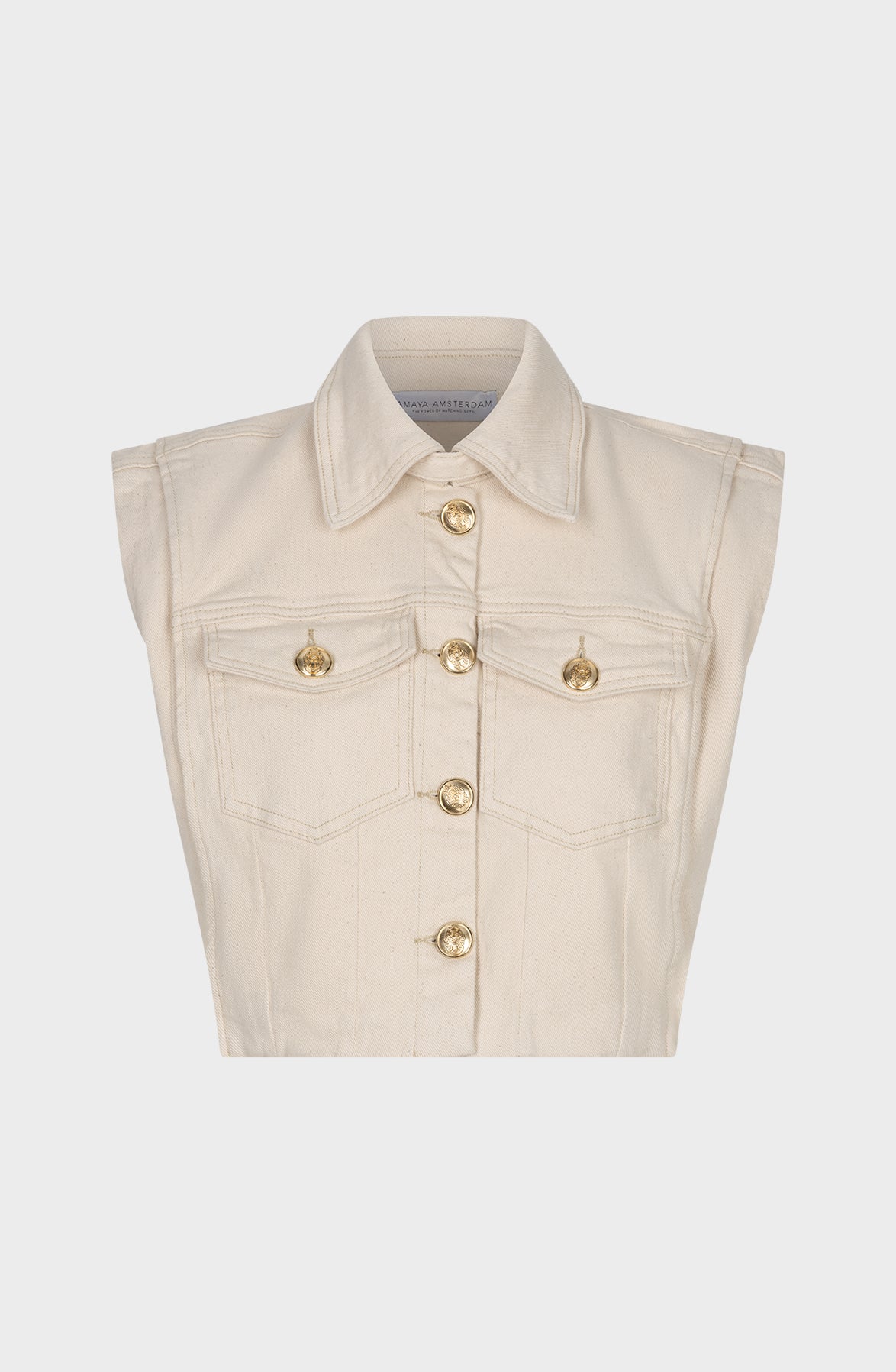 Maggi Gilet | Beige