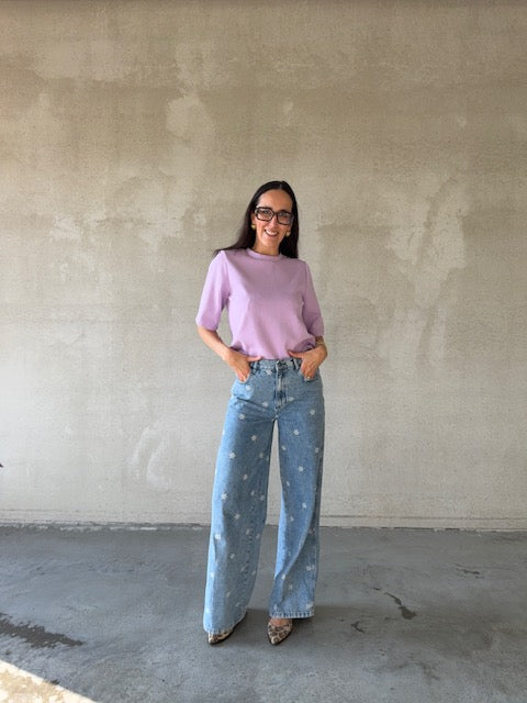Lilly t-shirt | Lila