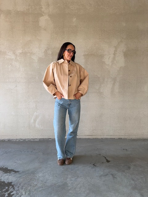 Fleur jacket | Light beige