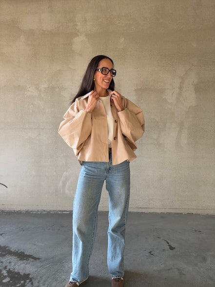 Fleur jacket | Light beige