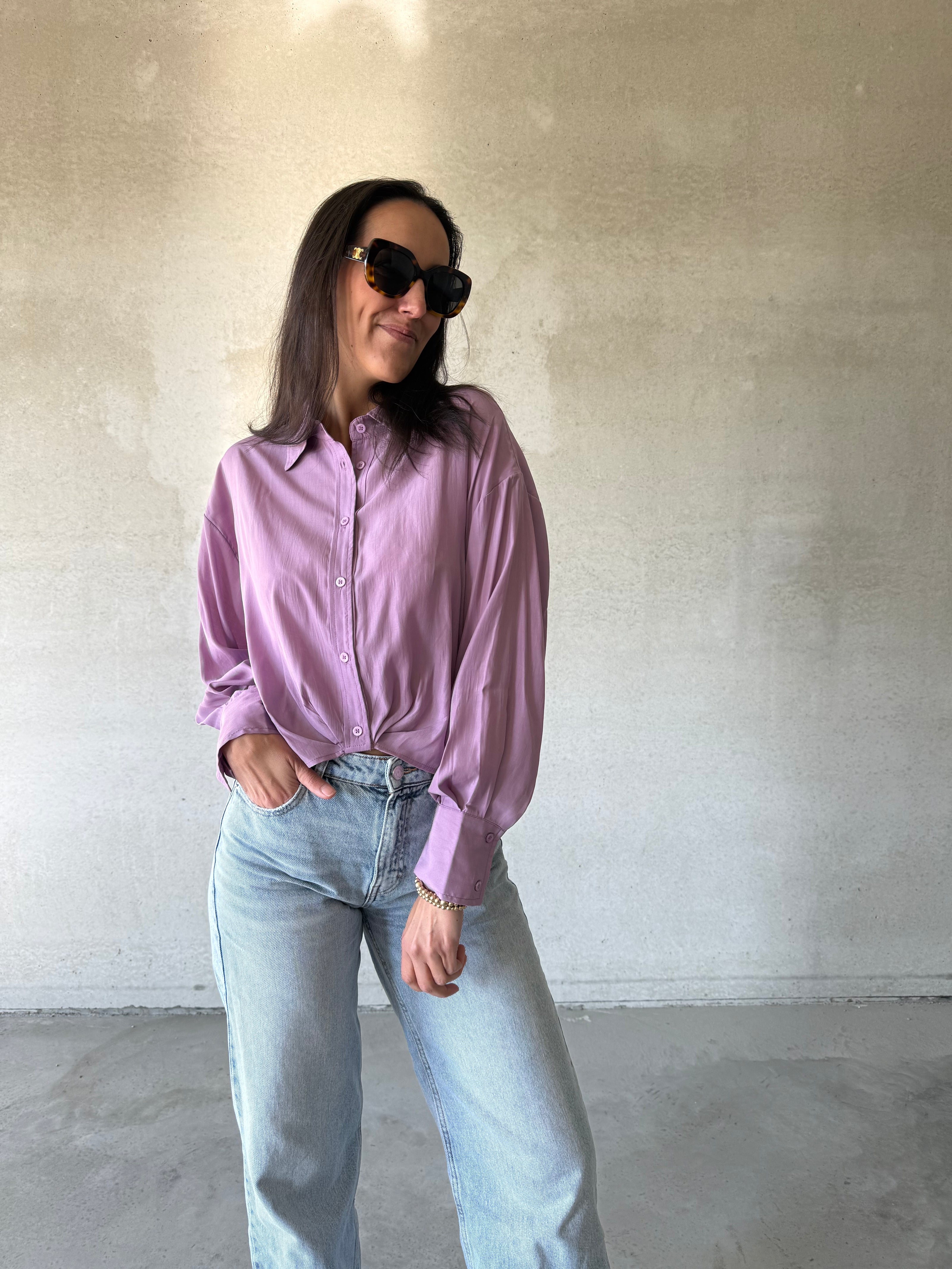 Mora Blouse | Lila