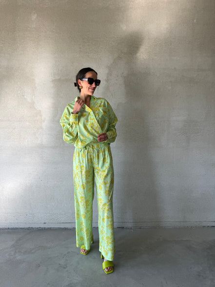 Amelie Pants | Multi print