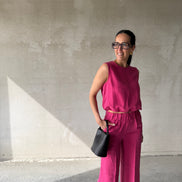 Mickey Pants | Fushia