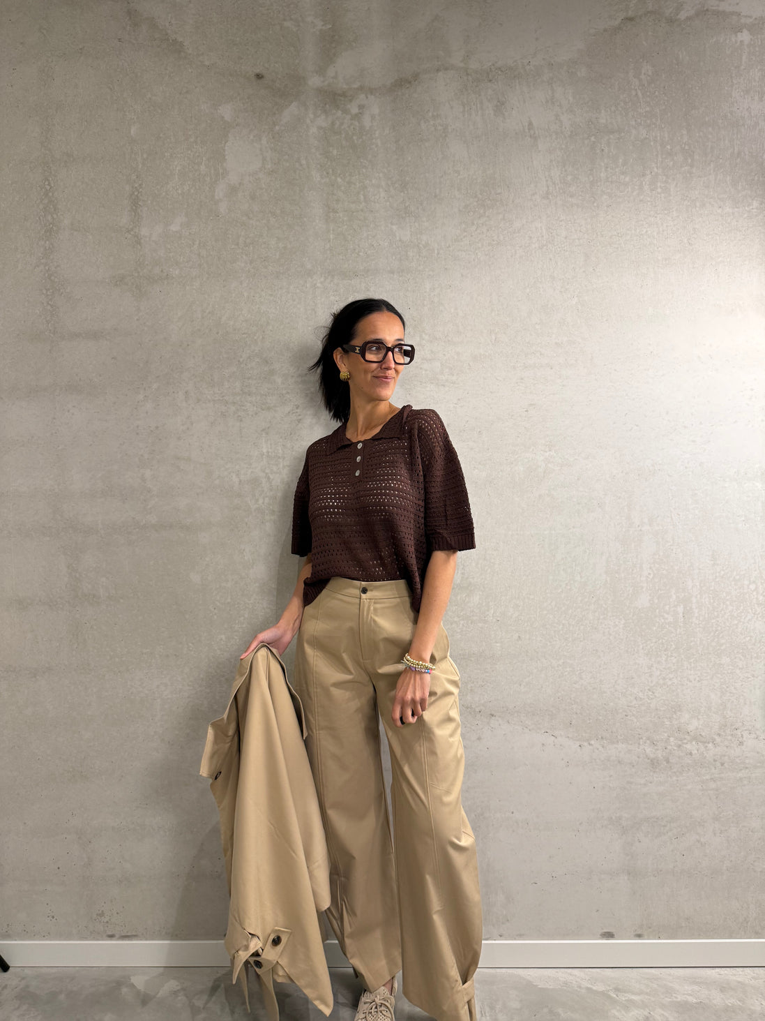 Jeanne Balloon pants | Camel
