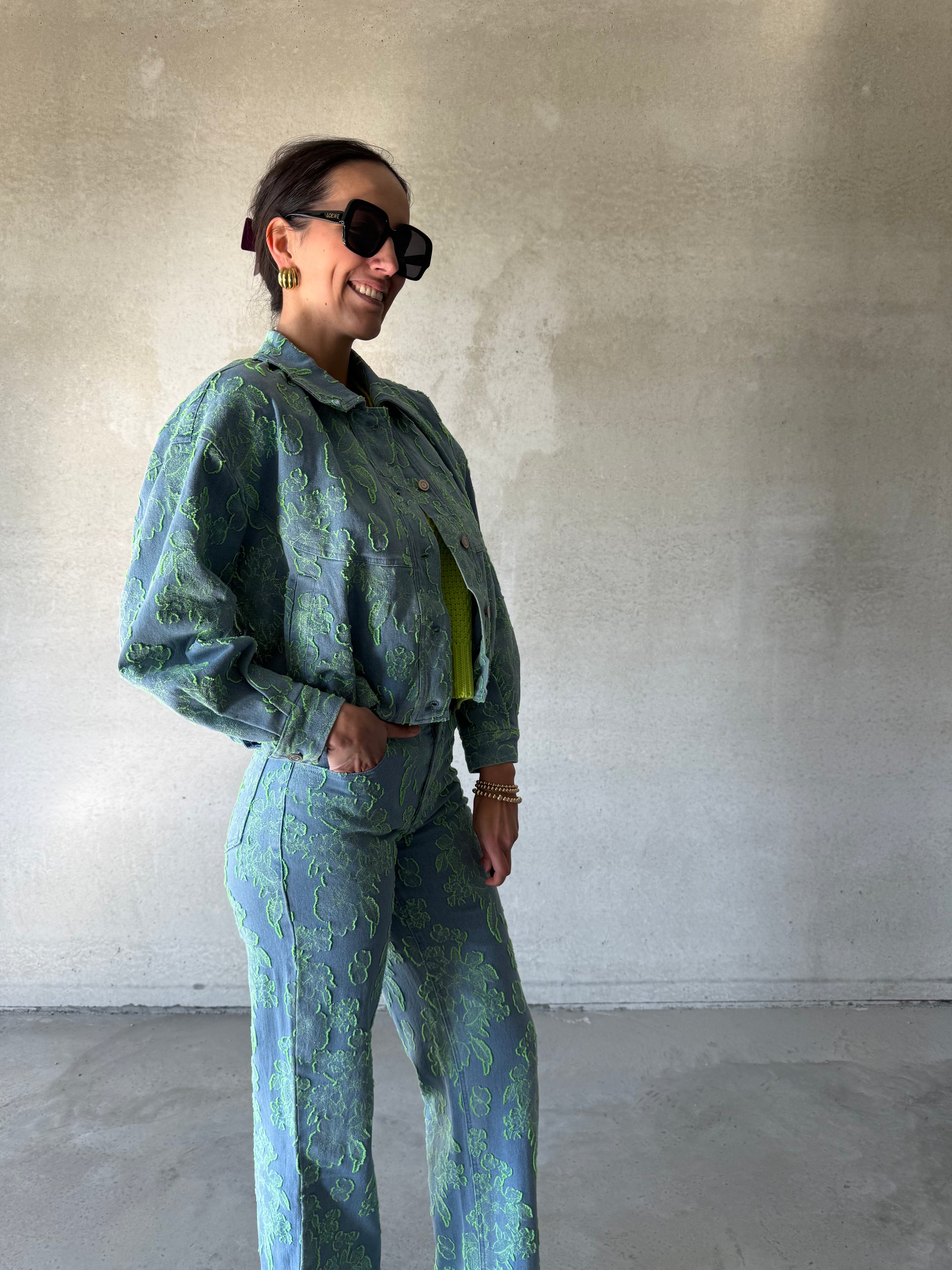 Layla Jacket | Lime
