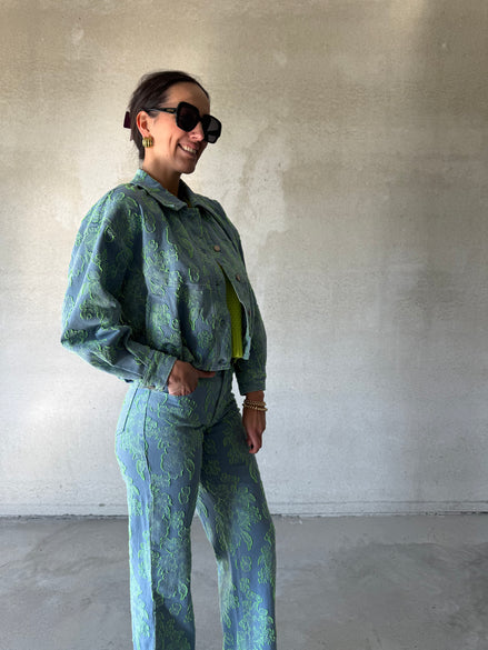 Layla Jacket | Lime