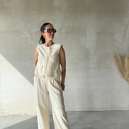 Louana Trousers | Beige