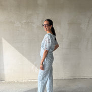 Meggan Blouse | Blue