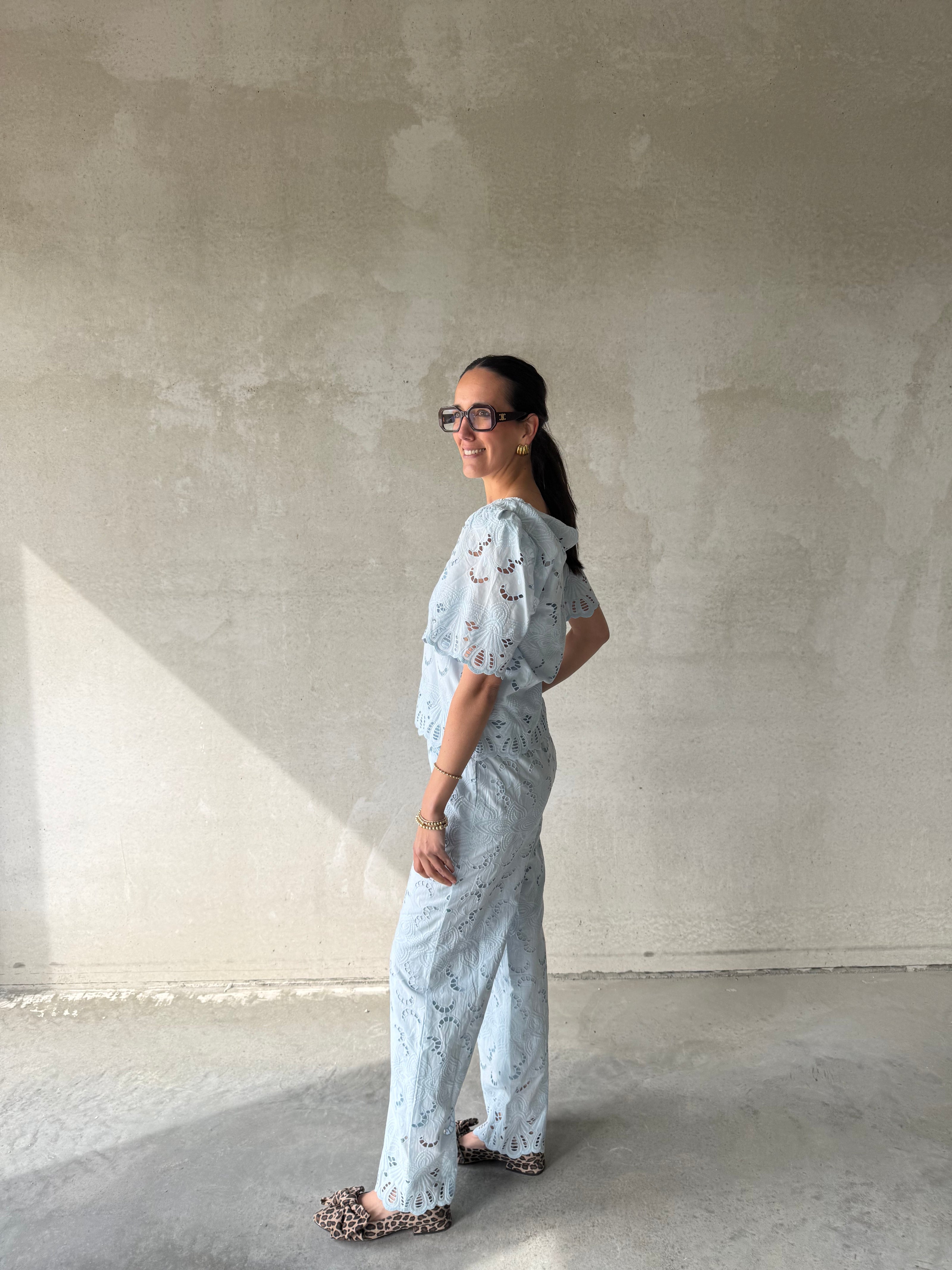 Meggan Blouse | Blue