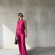 Mickey Pants | Fushia