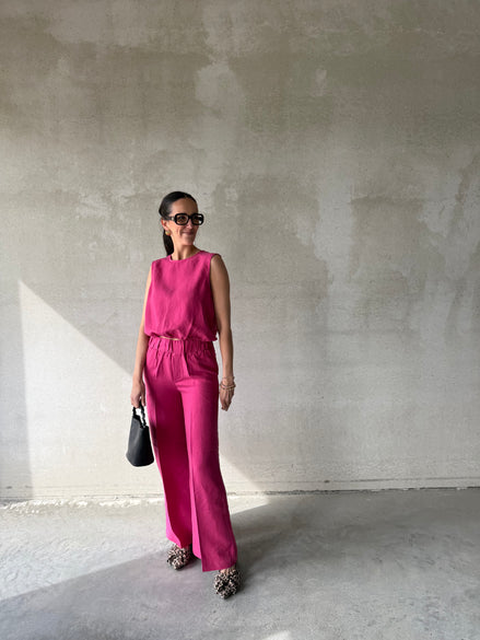Mickey Pants | Fushia