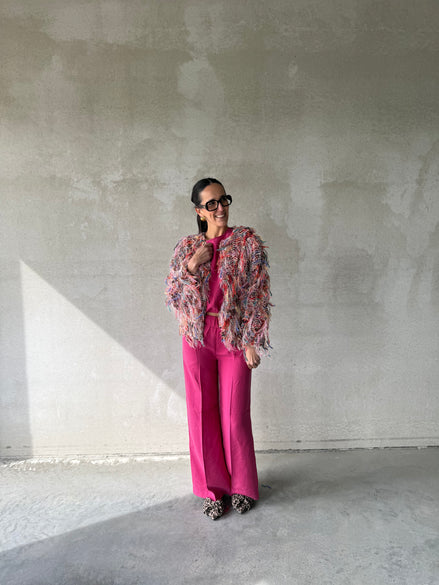 Mickey Pants | Fushia