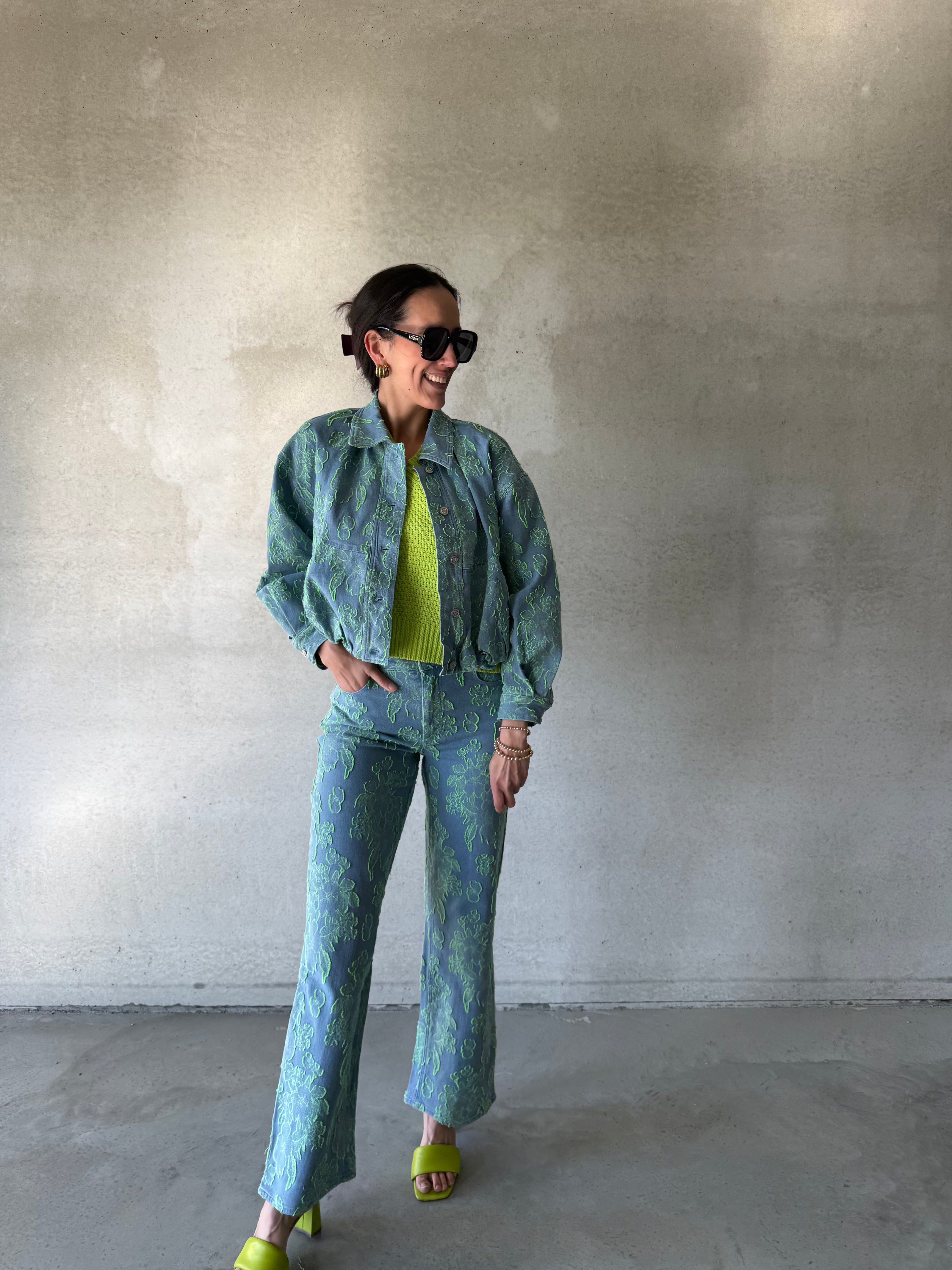 Anna Pants | Lime