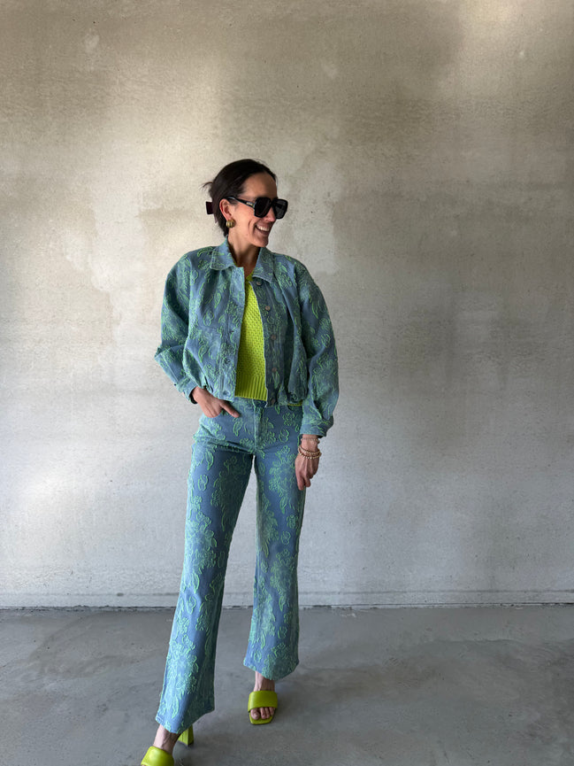 Layla Jacket | Lime