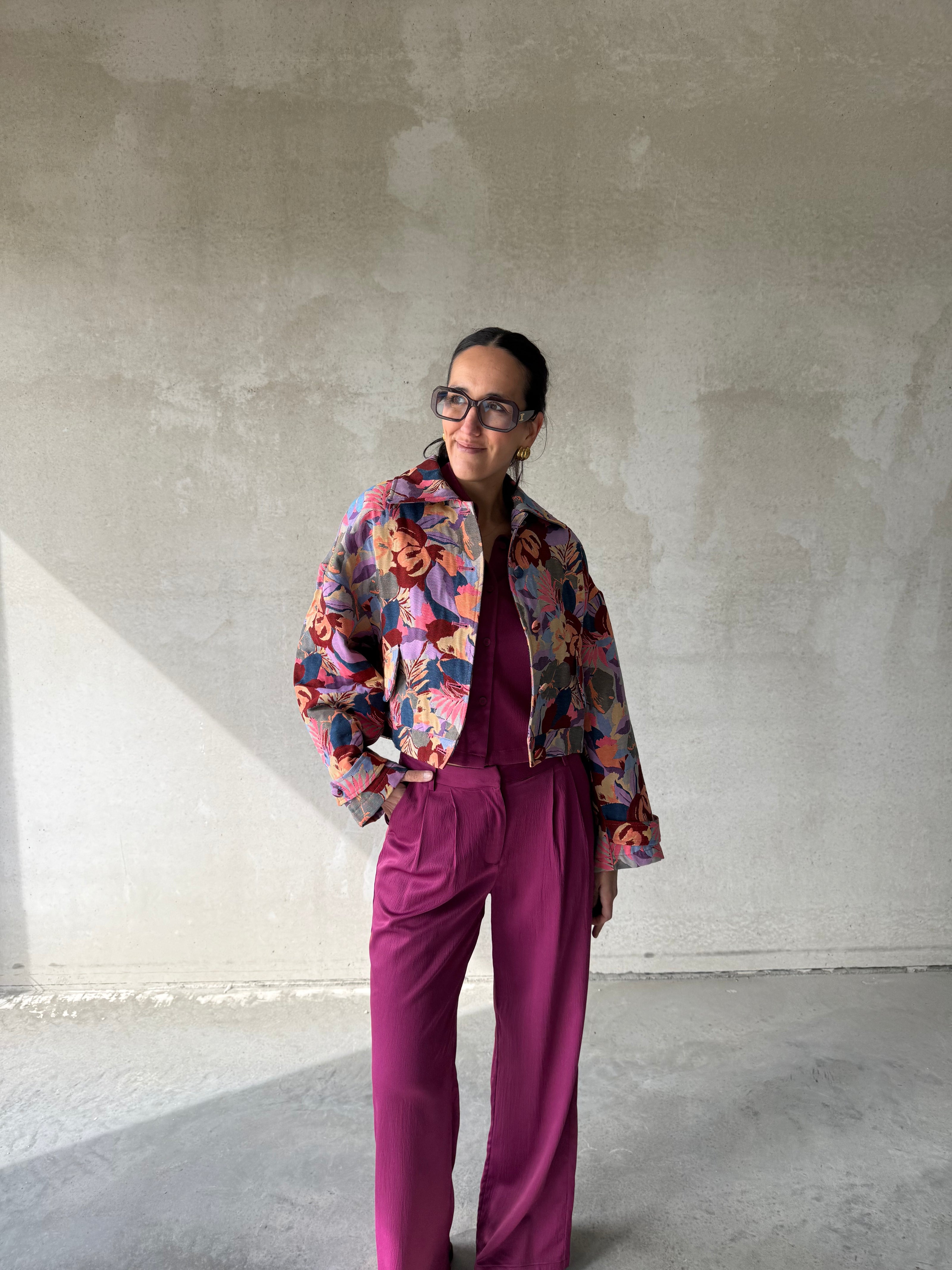 Zea Blouse | Purple