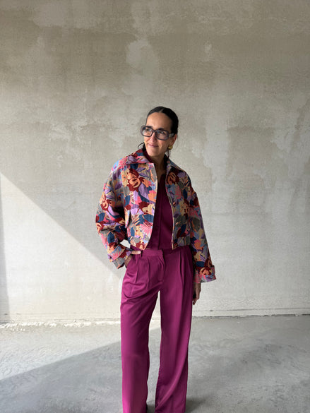 Zea Blouse | Purple