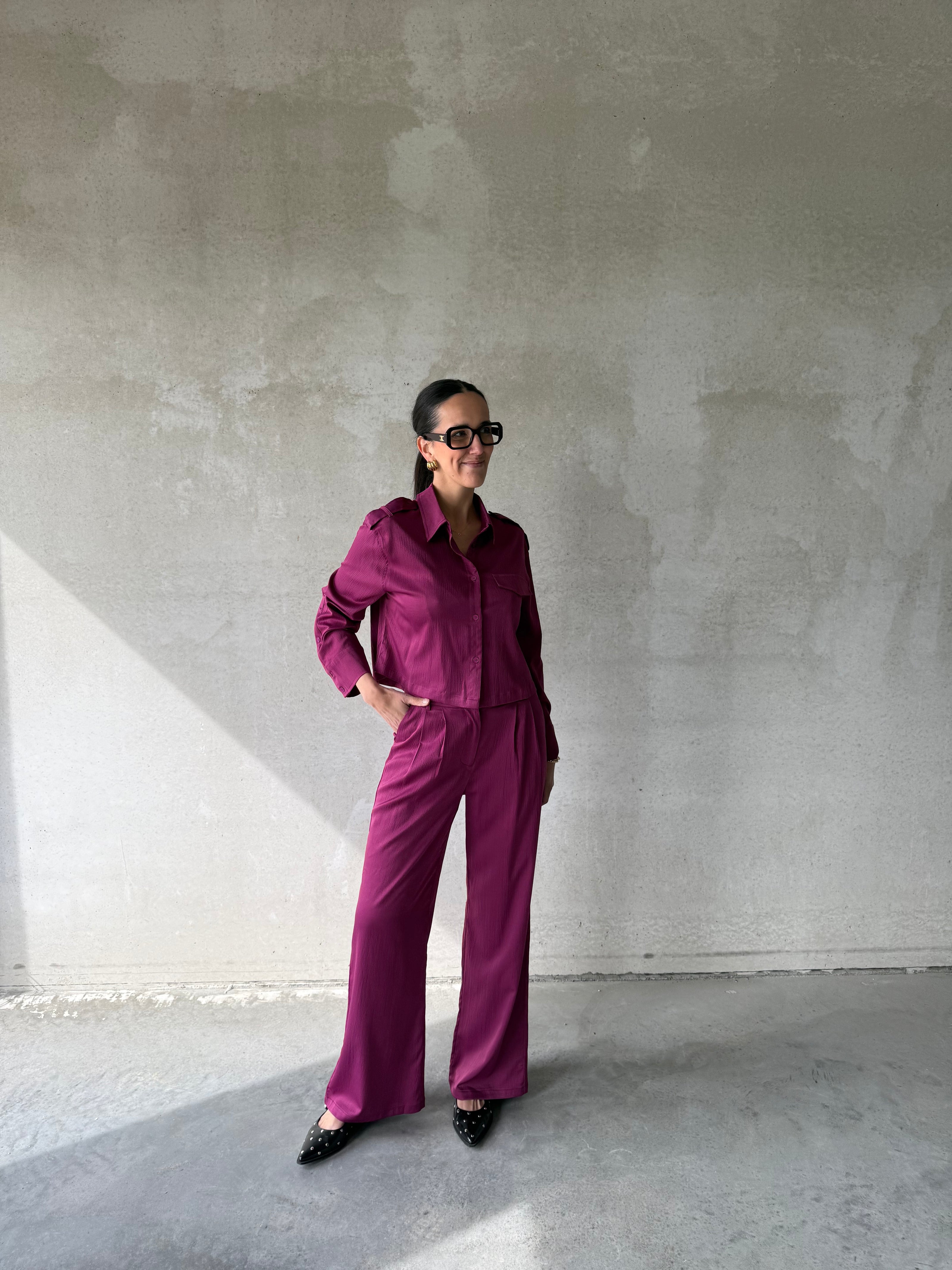 Zea Blouse | Purple