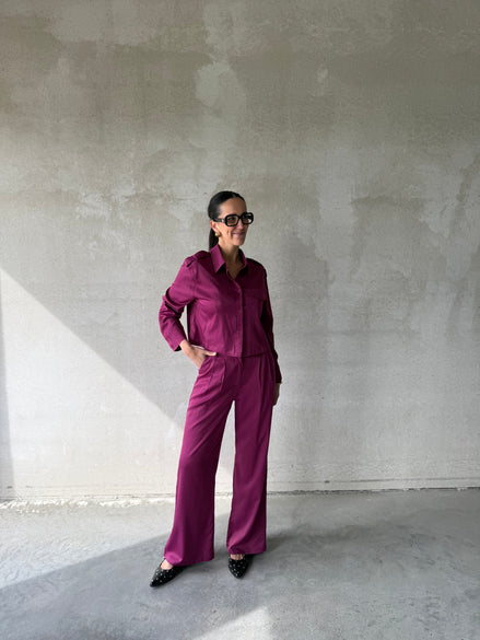 Zea Blouse | Purple